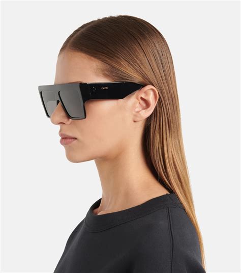 celine audrey sunglasses australia|Celine flat top sunglasses black.